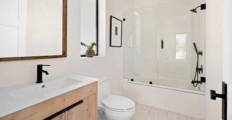 Tub Replacement With Shower in Claremore