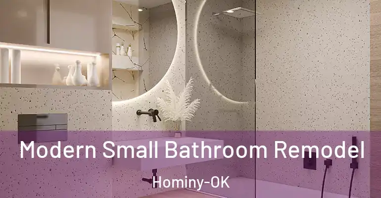 inner Bathroom imggen Modern Small Bathroom Remodel Hominy-OK