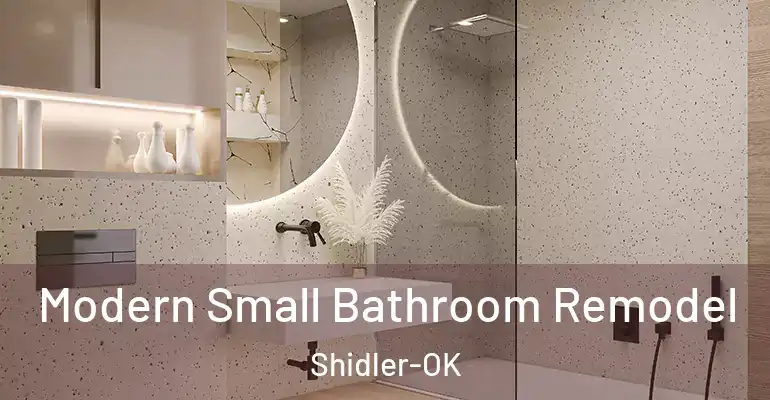 inner Bathroom imggen Modern Small Bathroom Remodel Shidler-OK