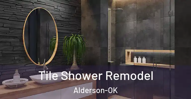 inner Bathroom imggen Tile Shower Remodel Alderson-OK
