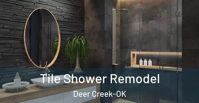 inner Bathroom imggen Tile Shower Remodel Deer Creek-OK