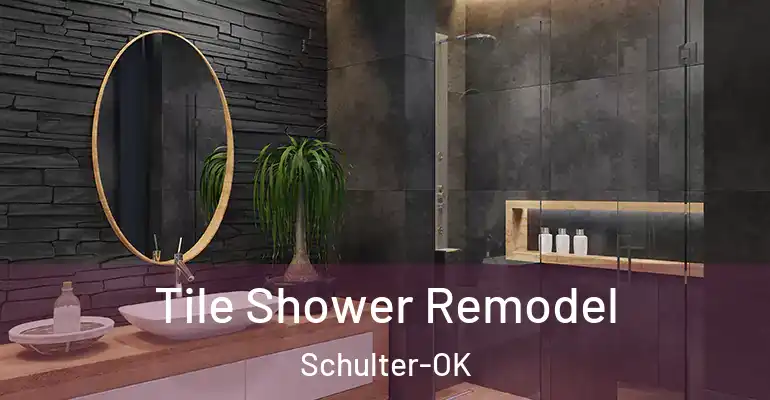 inner Bathroom imggen Tile Shower Remodel Schulter-OK